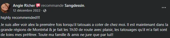 Avis client 2