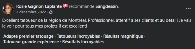 Avis client 3